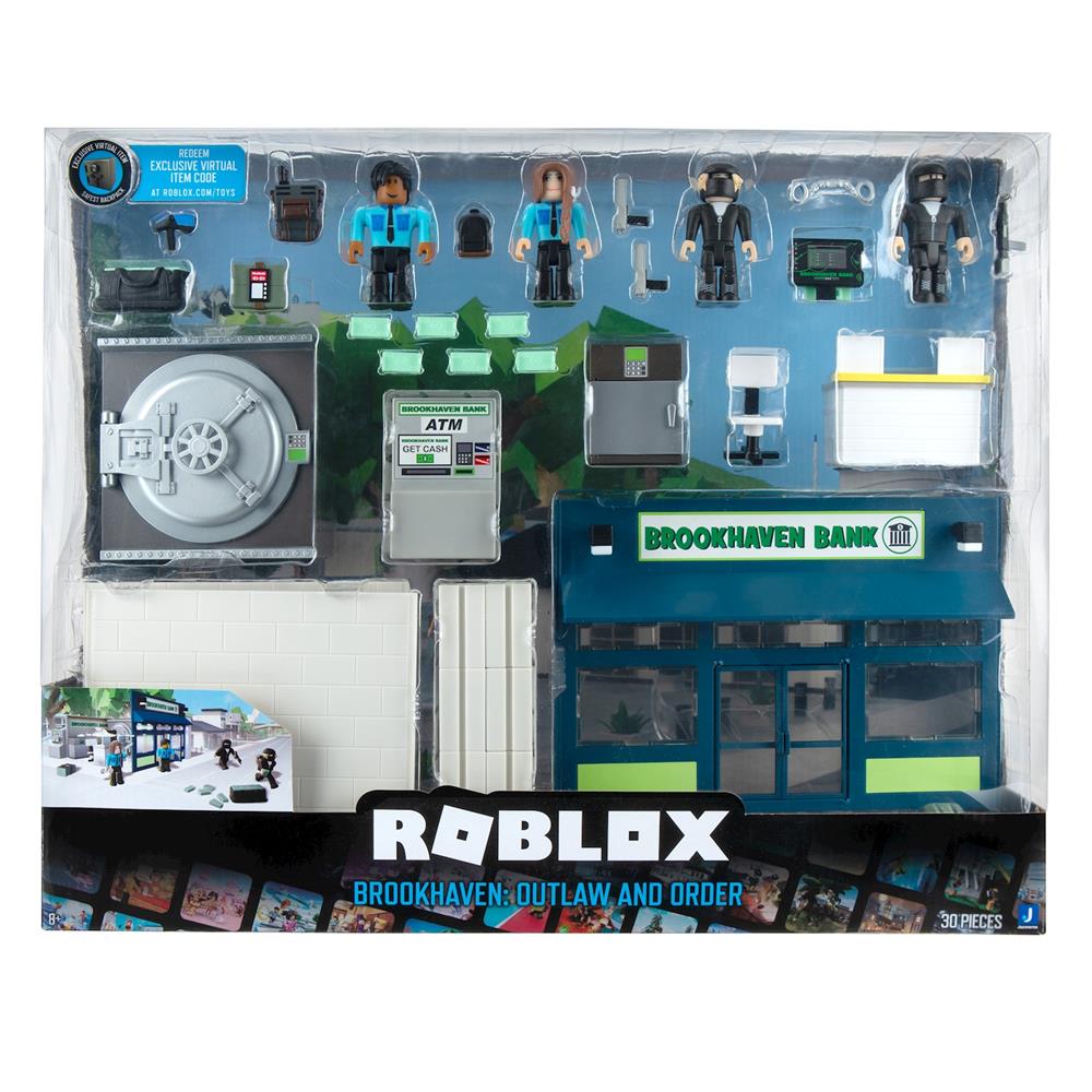 Jazwares Roblox DX Playset Brookhaven Outlaw and Order