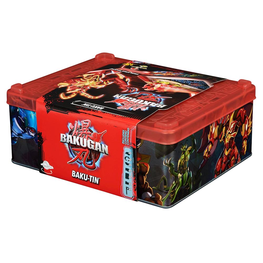 Spin Master Bakugan Revolution Baku-Tin Boîte de rangement et surface de jeu