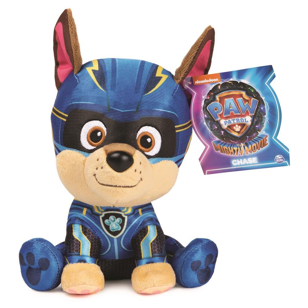 Spin Master Paw Patrol 23 cm Peluche Chase Le Puissant Film