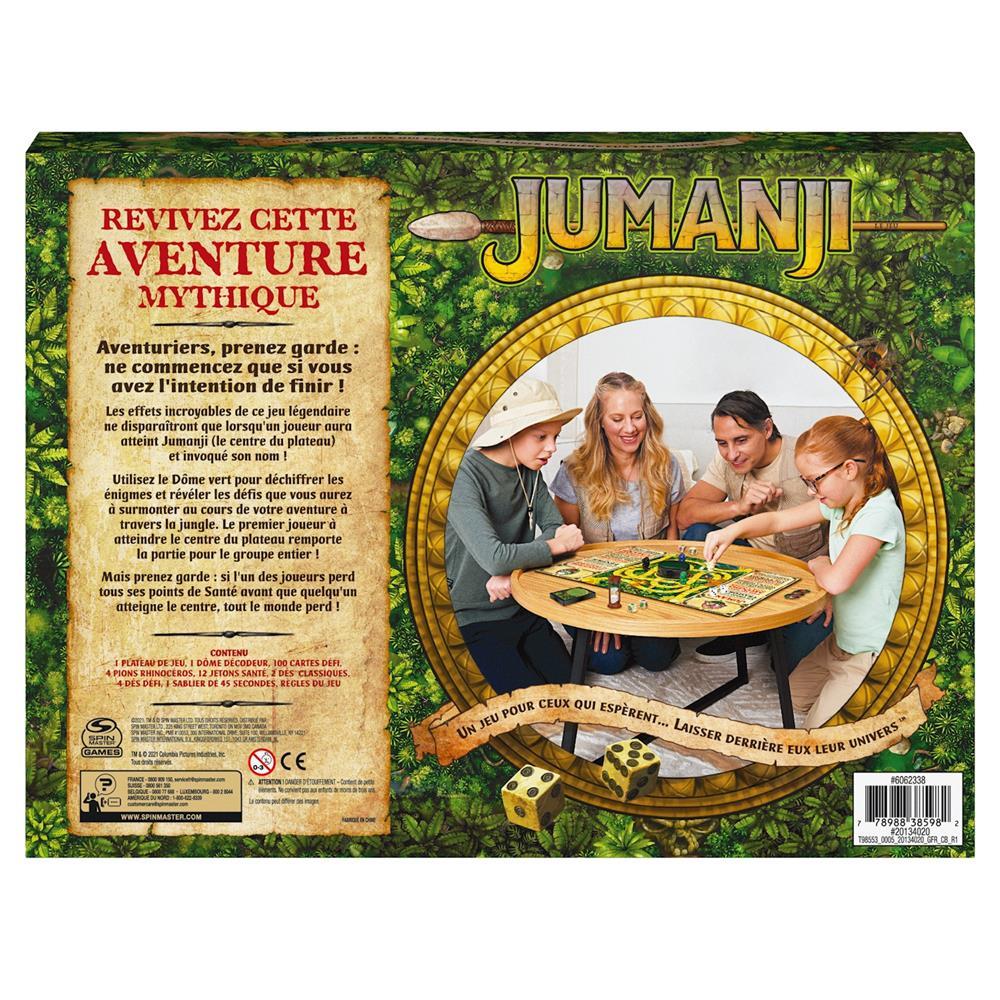 Spin Master Jumanji Retro Game of the Company, FR