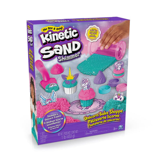 Spin Master Kinetic Sand Unicorn Bake Shoppe 453g - 3 couleurs