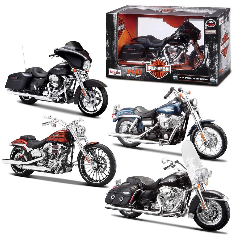 Maisto Harley Davidson 1:12, assortiert