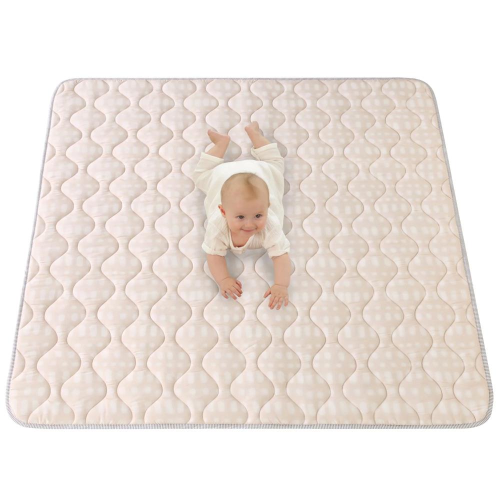 Hakuna Matte Krabbeldecke, Hygge, 1.27 x 1.27 m, Beige