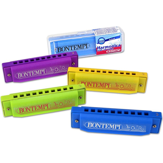 Bontempi harmonica with metal tongues, assorted