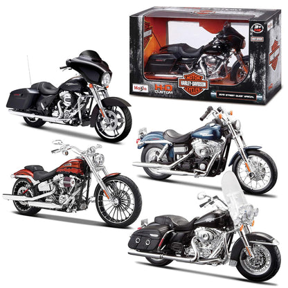 Maisto Harley Davidson1/12, assorted