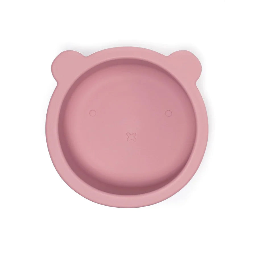 SOINA silicone bowl Aydan with suction cup, old pink