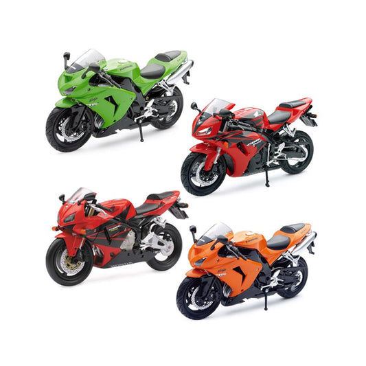 New Ray 1:12 Motorcycles, 17.5 cm, assorted