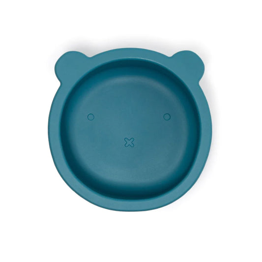 SOINA silicone bowl Aydan with suction cup, midnight blue