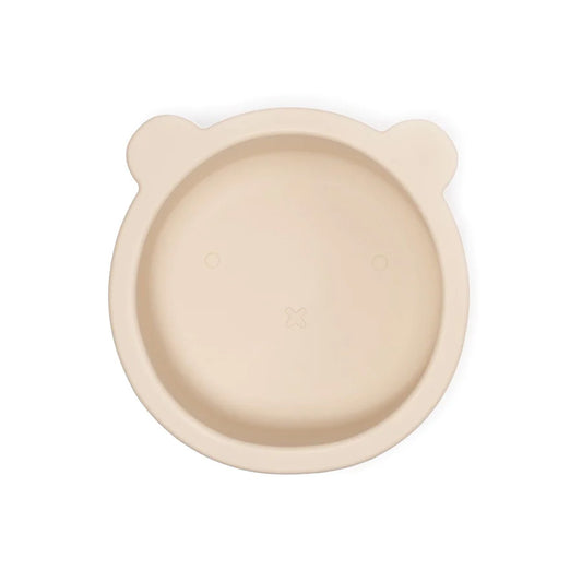 SOINA silicone bowl Aydan with suction cup, ivory