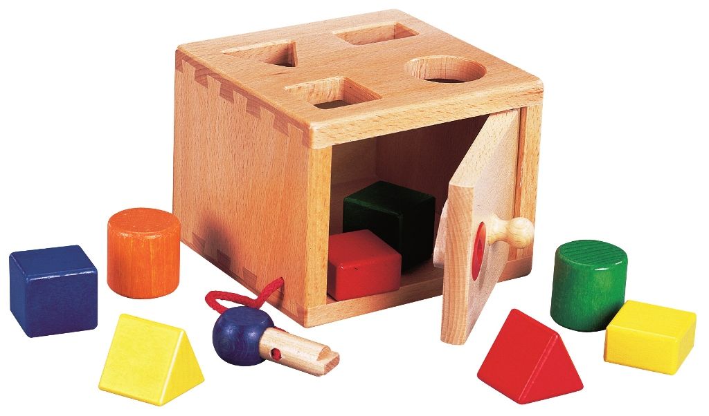 Spielba Sortierbox mit Schlüssel