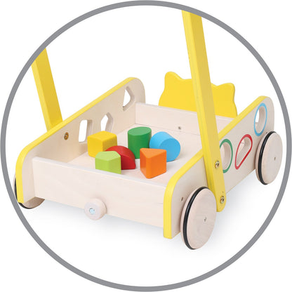 * Spielba Baby Walker Katze mit Sortierspiel