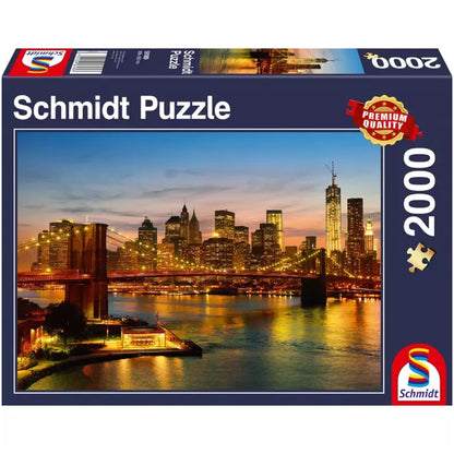 Schmidt Puzzle New York, 2000 pièces