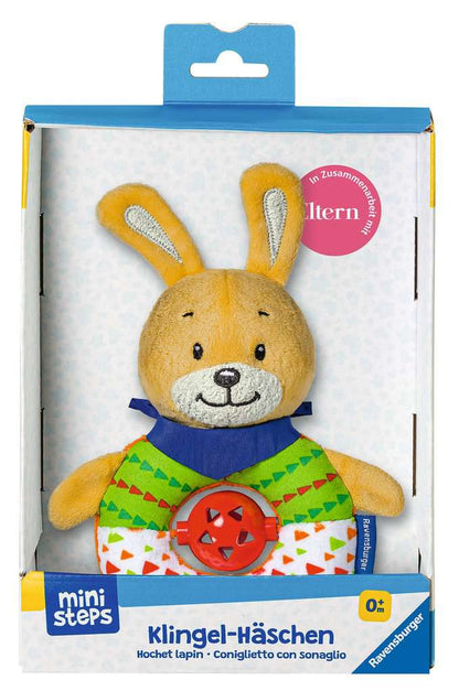 Lapin cloche Ravensburger, jouet à saisir et peluche