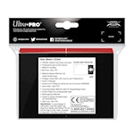 Ultra Pro Red Eclipse Gloss Deck Protector Standard (100)