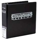 Ultra Pro Black Collector Card Album (A4, 7.6cm breit)