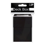 Ultra Pro Black Poly Deck Box