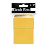 Ultra Pro Light Yellow Poly Deck Box