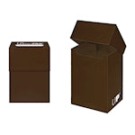 Ultra Pro Brown Poly Deck Box