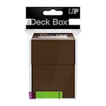 Ultra Pro Brown Poly Deck Box