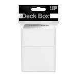 Ultra Pro White Poly Deck Box