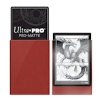 Ultra Pro Red PRO-Matte Deck Protector Standard (50)