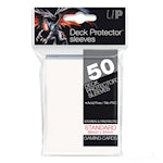 Ultra Pro White Deck Protector Standard (50) NEW SIZE