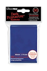 Ultra Pro Blue Deck Protector Standard (50) NEW SIZE