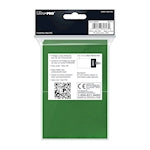 Ultra Pro Green Deck Protector Standard (100) NEW SIZE