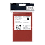 Ultra Pro Red Deck Protector Standard (100) NEW SIZE