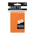 Ultra Pro Orange PRO-Matte Deck Protector Standard (50)