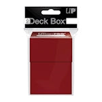 Ultra Pro Solid Red Deck Box