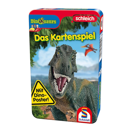 Schmidt Spiele Dinosaures, Le jeu de cartes (boîte métallique) (d)