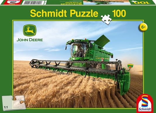 Schmidt Puzzle Moissonneuse-batteuse S690, 100 pièces