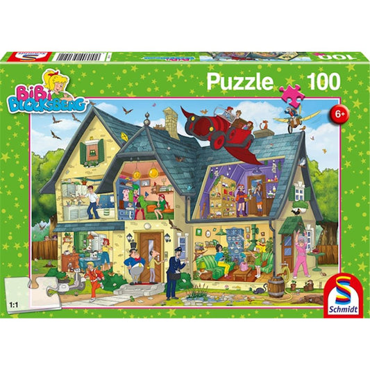 Schmidt Spiele Bibi Blocksberg, There's something going on at the Blocksbergs! 100 pieces