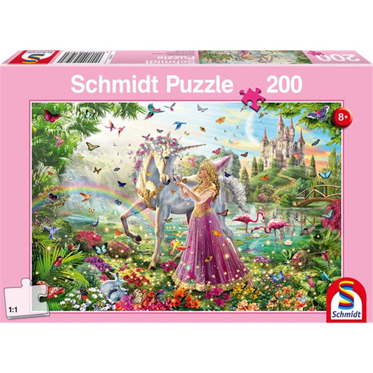 Schmidt Spiele Belle Fée dans la Forêt Magique, 200 pièces