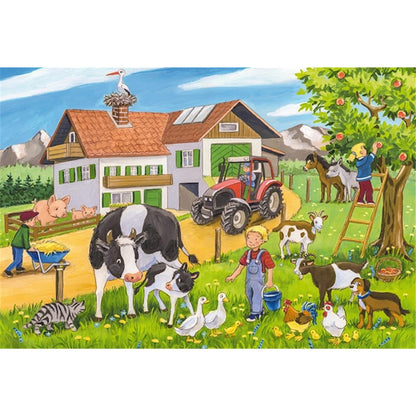 Schmidt Games À la ferme, 3 x 24 pièces