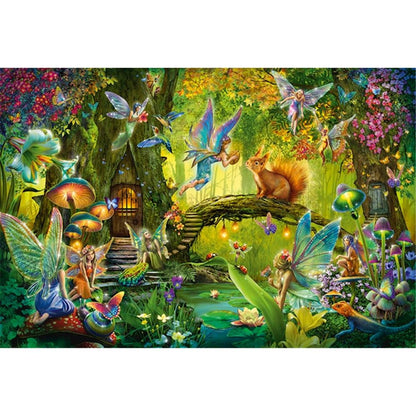 Schmidt Spiele Fairies in the Forest 200 pieces (incl. fairy wand)