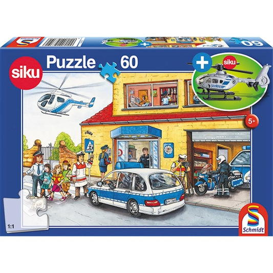 Schmidt Spiele Police Helicopter 60 pieces (incl. Police Helicopter)