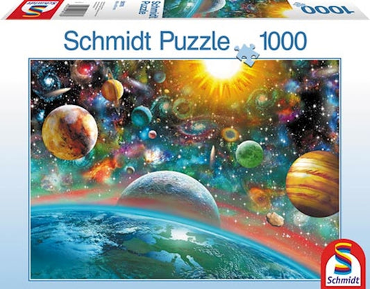 Schmidt Puzzle Weltall, 1000 Teile
