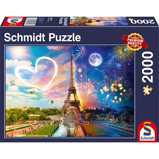 Schmidt Spiele Paris Day and Night 2000 pieces