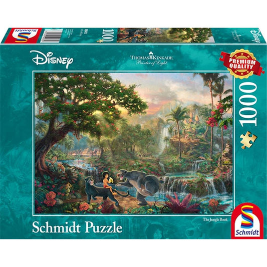 Schmidt Spiele Disney Le Livre de la Jungle, 1000 pièces