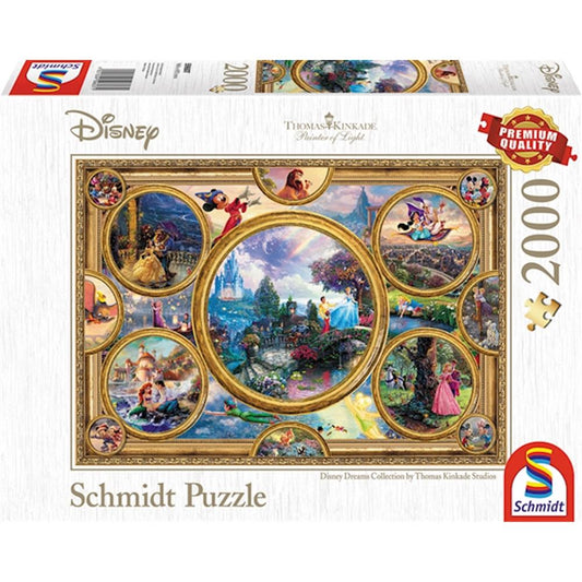 Schmidt Spiele Disney Dreams Collection 2000 pièces