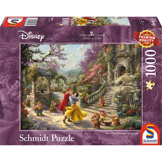 Schmidt Spiele Disney Blanche Neige Danse avec le Prince 1000 pièces