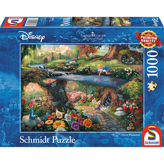 Schmidt Spiele Disney Alice au pays des merveilles 1000 pièces