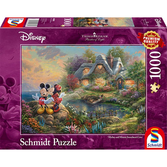 Schmidt Spiele Disney Sweethearts Mickey et Minnie 1000 pièces