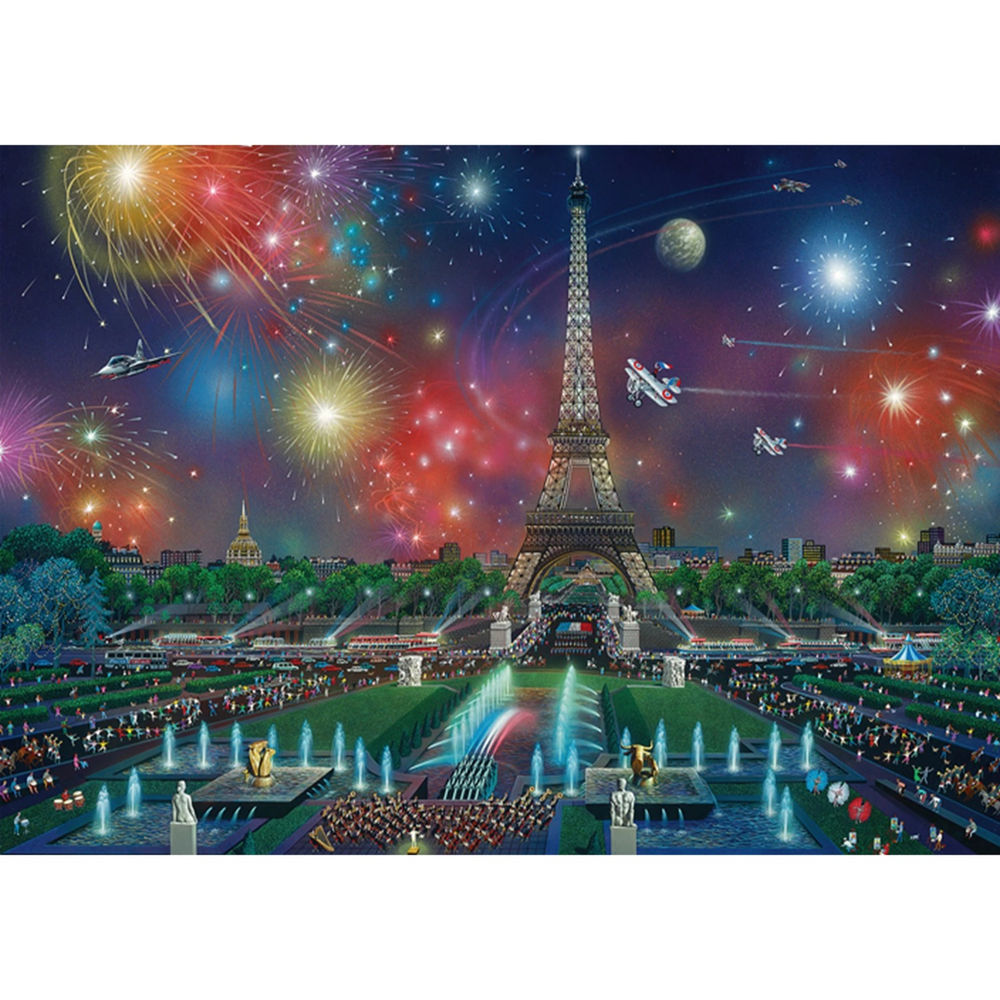 Schmidt Spiele Feux d'artifice à la Tour Eiffel 1000 pièces