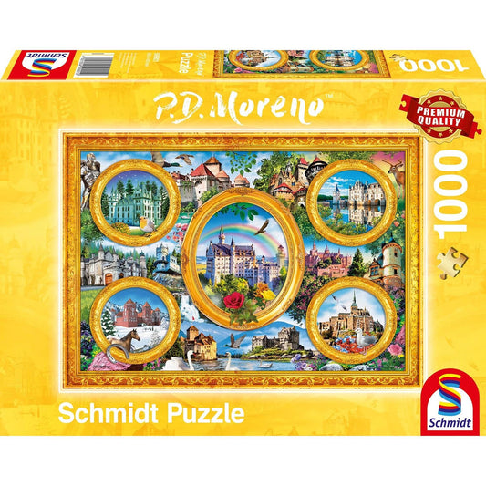 Schmidt Games Châteaux 1000 pièces