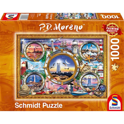 Schmidt Spiele Lighthouses 1000 pieces