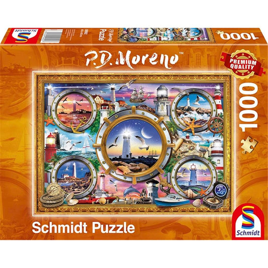 Schmidt Spiele Phares 1000 pièces