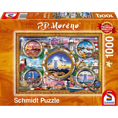 Schmidt Spiele Phares 1000 pièces